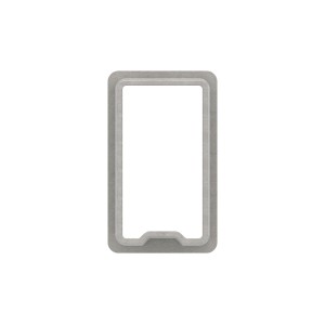 Raccordo diritto per tubo 50x30x2 mm AISI 316 satinato