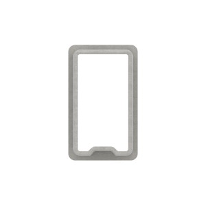 Raccordo diritto per tubo 50x30x2 mm AISI 316 satinato