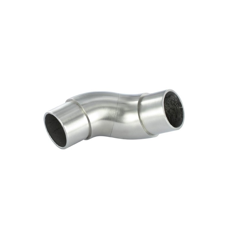 Raccordo per tubo d. 42,4 aisi 304