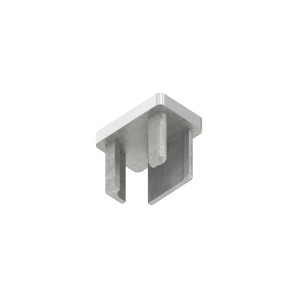 Tappo per tubo 30x20x2 mm AISI 304 satinato