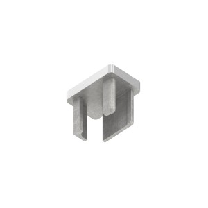 Tappo per tubo 30x20x2 mm AISI 304 satinato