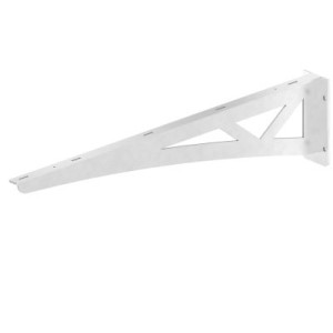 Staffa portavetro pensiline 1100x150 AISI 316 sat.