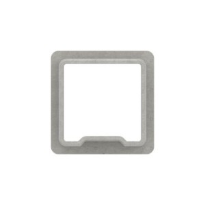Raccordo diritto tubo 30x30x2 mm in AISI 316 satinato