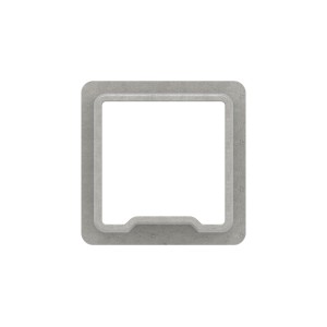 Raccordo diritto tubo 30x30x2 mm in AISI 316 satinato