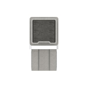Raccordo a 90° per tubo 30x30x2 mm AISI 316 sat.