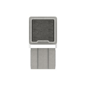 Raccordo a 90° per tubo 30x30x2 mm AISI 316 sat.