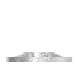 Piastra a pavimento Ø100x8 per tubo 42,4 mm AISI 316