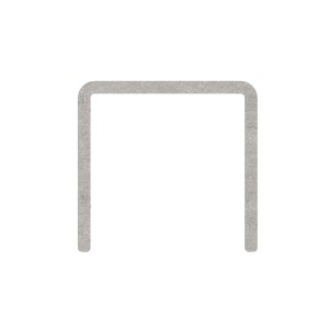 Lamiera piegata a U in acciaio inox AISI 316 (IN600-233-04)