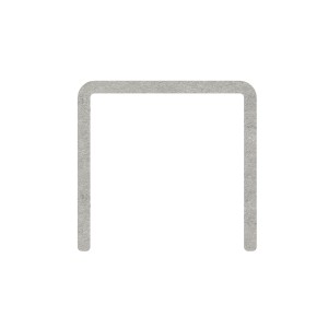 Lamiera piegata a U in acciaio inox AISI 316 (IN600-233-04)