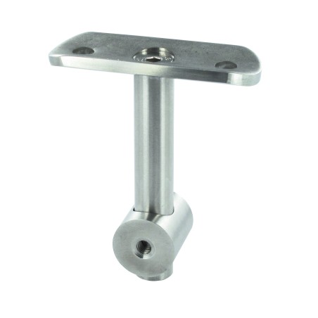 Supporto per corrimano fisso per tubo d. 42,4 aisi 304