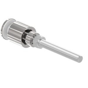 Vite fermavetro Ø40 AISI 316 lucido con barra M14