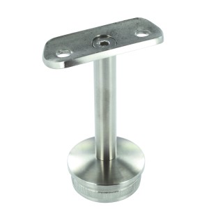 Supporto per corrimano fisso per tubo d. 42,4 aisi 316