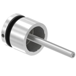 Vite fermavetro Ø52 mm AISI 316 satinato