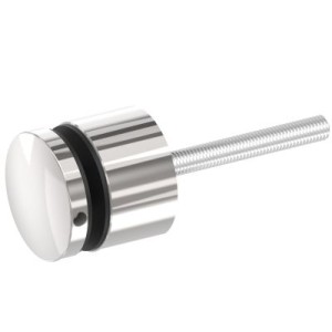 Vite fermavetro Ø52 mm AISI 316 lucido | distanziale 30mm