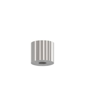Distanziatore piatto AISI 316 Ø25x22 mm lucido