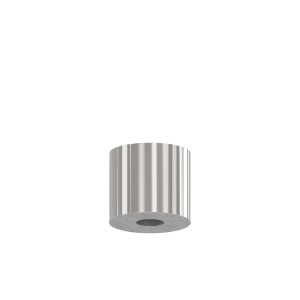 Distanziatore piatto AISI 316 Ø25x22 mm lucido