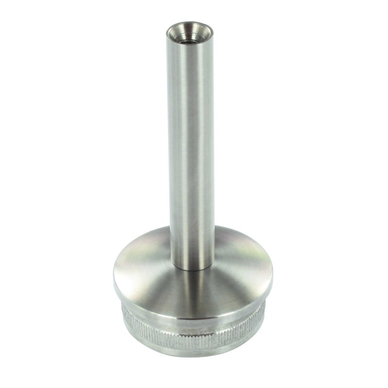 Supporto per corrimano fisso per tubo d. 42,4 aisi 316