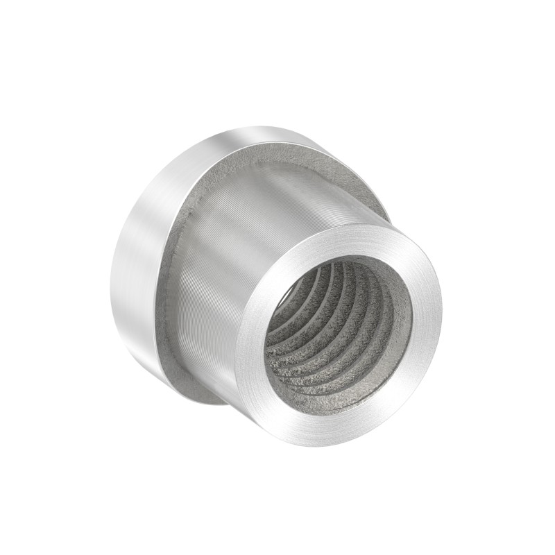 Bussola filettata con attacco per tubo d 33,7 mm (IN116-312-33)