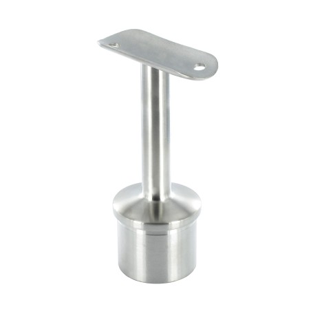 Supporto per corrimano con sella per tubo d. 42,4 aisi 316