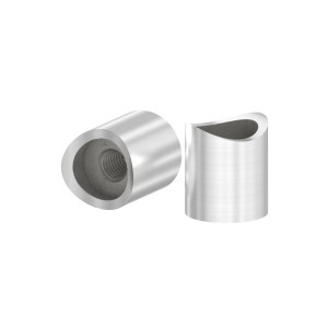 Distanziatore con filetto interno M10 per tubo Ø42,4 (IN107-313)