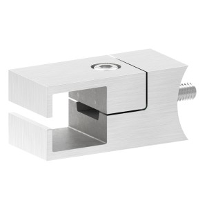 Supporto profilo lamiera 20x20 per tubo 42,4 AISI 304