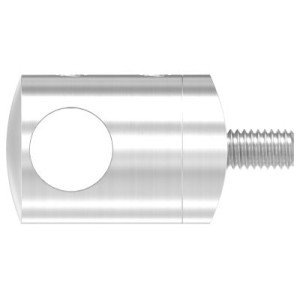 Supporto per tondino 12 mm per tubo 48,3 mm AISI 304