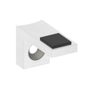 Appoggio antiscivolo per vetro Ø48,3 mm AISI 304 sat.