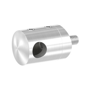 Supporto per tondino 10 mm per tubo 48,3 mm AISI 304