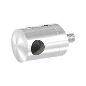 Supporto per tondino 10 mm per tubo 48,3 mm AISI 304