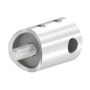 Supporto per fune 6 mm AISI 304 per tubo Ø42,4 mm