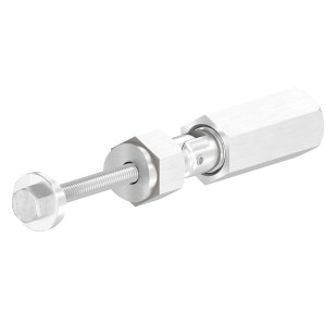Terminale per fune Ø8mm con snodo in AISI 304