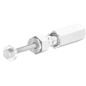 Terminale per fune Ø8mm con snodo in AISI 304