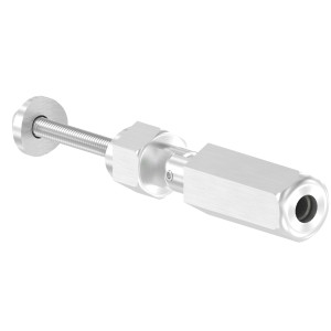 Terminale per fune Ø6mm con snodo in AISI 304