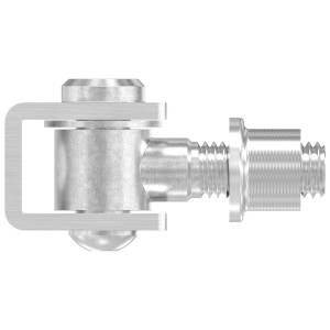 Cardine regolabile M12 AISI 304 satinato | IN116-012