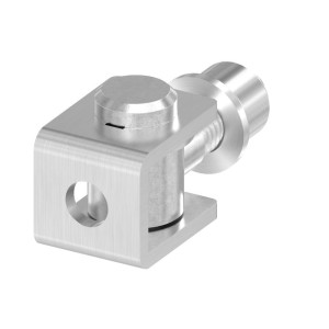 Cardine regolabile M12 AISI 304 satinato | IN116-012