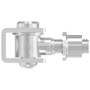 Cardine regolabile M12 AISI 304 satinato | IN116-012