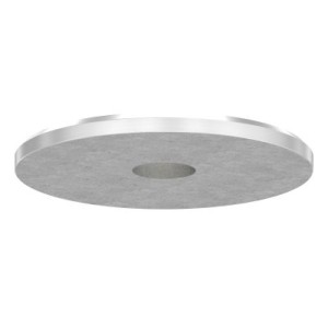 Rondella per maniglione AISI 304 satinato Ø40 mm