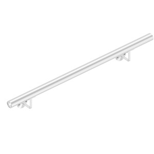 Corrimano 42,4 mm con 2 supporti per corrimano (IN105-324)