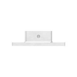 Raccordo per tubo quadro 40x40 con attacco a muro AISI 316