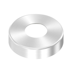 Piastra di copertura Ø105 mm AISI 316 satinato
