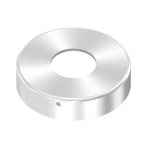 Piastra di copertura smontabile AISI 316 per tubo 42,4mm