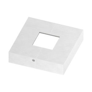 Piastra di copertura smontabile AISI 316 per tubo 40x40