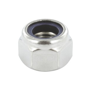 Dado esagonale autobloccante M12 AISI 304 DIN 982
