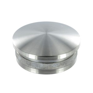 Terminale semi-bombato per tubo d. 42,4x2 aisi 316