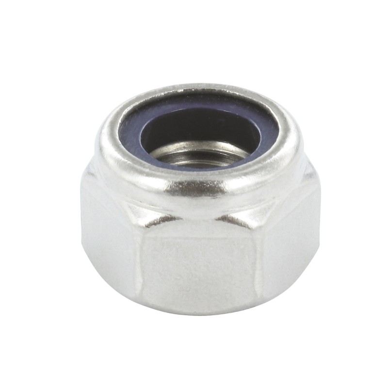 Dado esagonale autobloccante M18 AISI 304 DIN 982