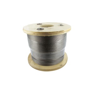 Fune 7x7 Ø5 mm AISI 316 1000 m | 10820-0500-1000