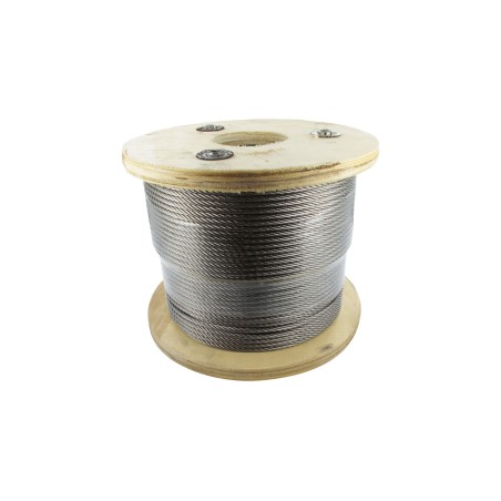 Fune 7x7 Ø5 mm AISI 316 1000 m | 10820-0500-1000