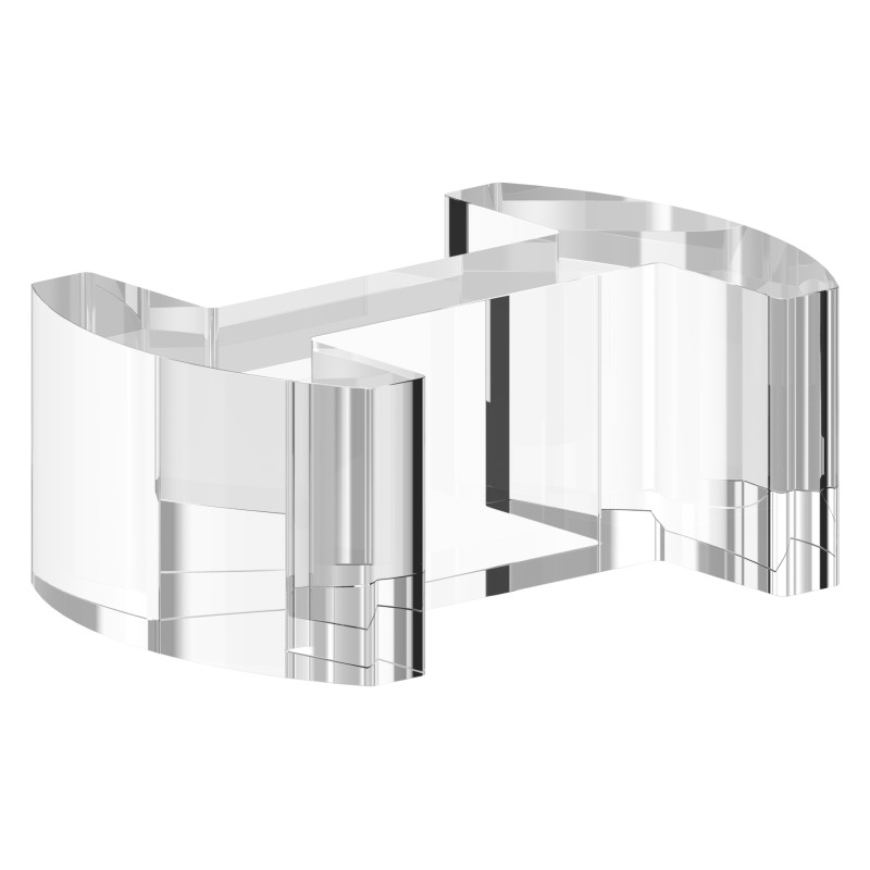 Allineatore profilo vetro 20,76-21,52 mm inox | IN600-335
