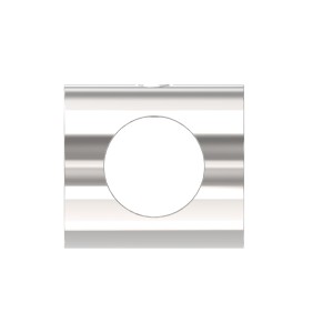 Supporto per tondino foro 12 mm in AISI 316 lucido