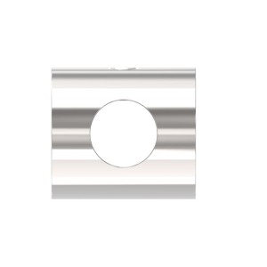 Supporto per tondino foro 10 mm in AISI 316 lucido